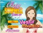 Juego classy summer dress up. vestida para el verano