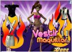 Juego rock concert dressup. chica de concierto