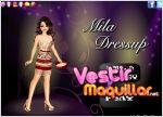 Juego mila dressup. viste a mila