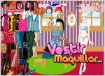 Juego pirate girl dress up. vestida para la cena
