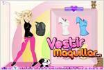 Juego  britney dress up vestir a britney