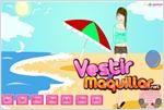 Juego  beach dress up vestir a la chica para la playa