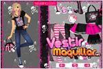 Juego emo dress up vestir a una chica emo