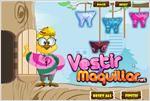 cute birdy dressup vestir al pollito