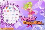 Juego beauty purple bubble fairy vestir al hada