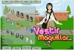 Juego  school girl dress up vestir a la niña de la escuela