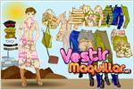 Juego military girl dress up look militar