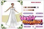 bride dress up vestido de novia