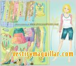 Juego sara dress up vestir a sara