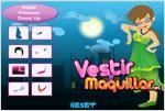 Juego  rebel princess dress up vestir a la princesa rebelde