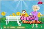 Juego  grandmother maggy dress up vestir a la abuela maggy