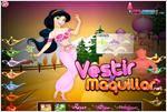 Juego  jasmine princess dress up vestir a la princesa jasmine