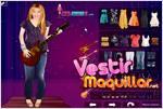 Juego hannah montana popstar dress up vestir a hannah montana