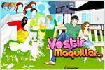 Juego  full house joven parejita