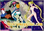 Juego  sailor moon dress up vestir a una sailor moon