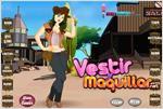 Juego  cow girl dress up vestir a la chica vaquera