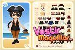 Juego pirate dress up vestido de pirata