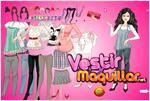 Juego  barbie vintage dress up estilo antiguo