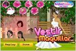 Juego  bohemian garden novia en el jardin