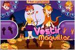 Juego  halloween devil twins mellizas halloween