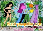 Juego  jasmine dress up vestir a jasmine