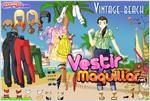 Juego vintage beach playa clasica